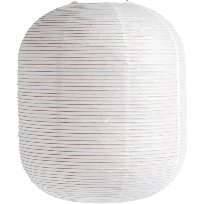 Paper Shade Oblong Lampshade, Classic White