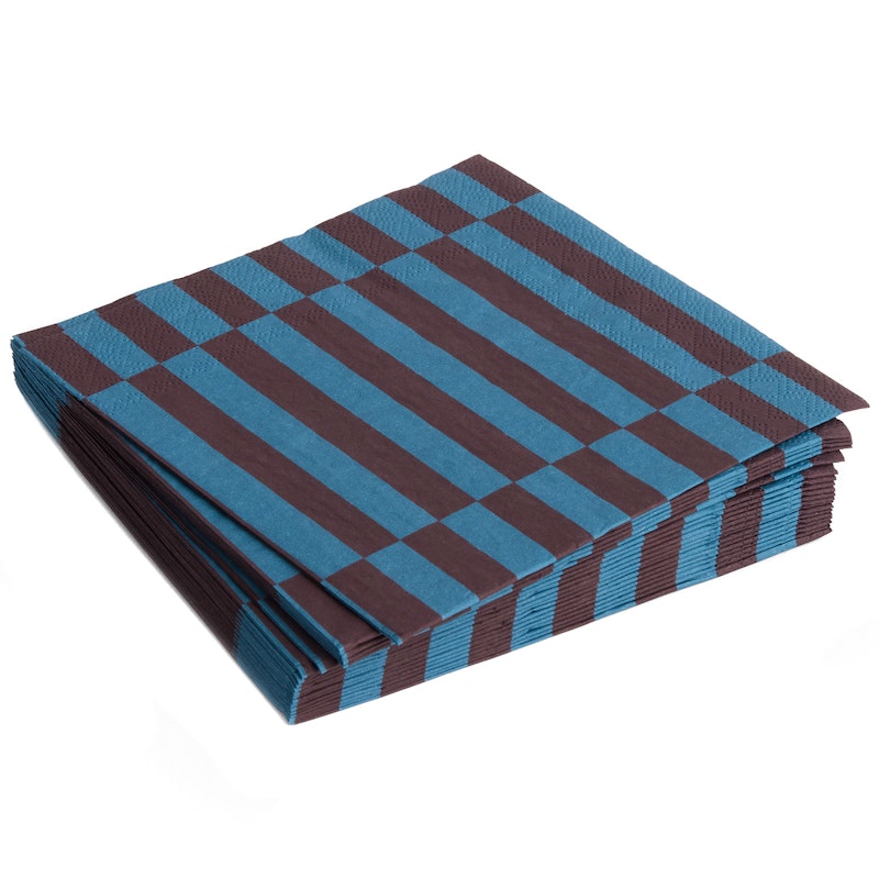 Pattern Napkins 16x16 cm, Anthracite / Bordeaux