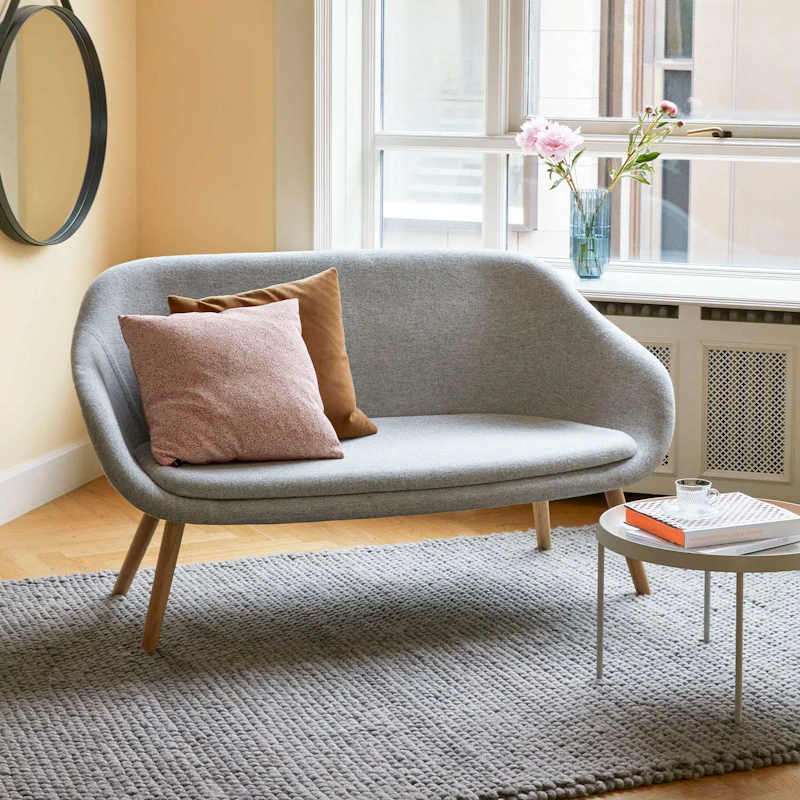 Peas Rug, 140x200 cm / Medium Grey from HAY | RoyalDesign.co.uk