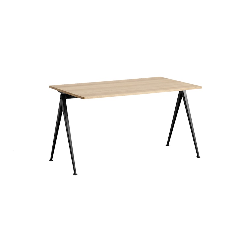 Pyramid Desk 01 140X75, Black Frame/Matt