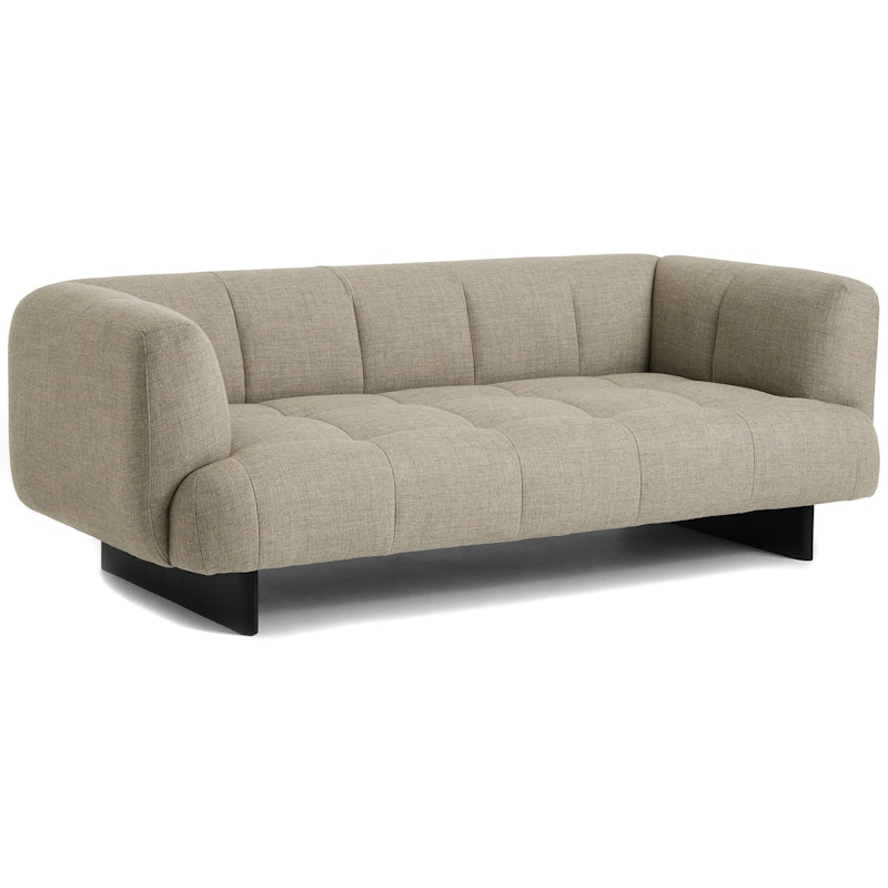 Quilton Lift 2-Seater Sofa, Tadao 720 / Black Oak