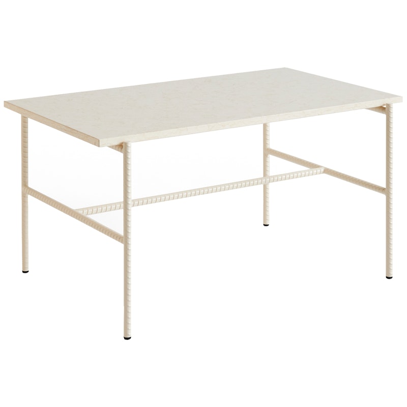 Rebar Coffee Table 49x80 cm, Alabaster