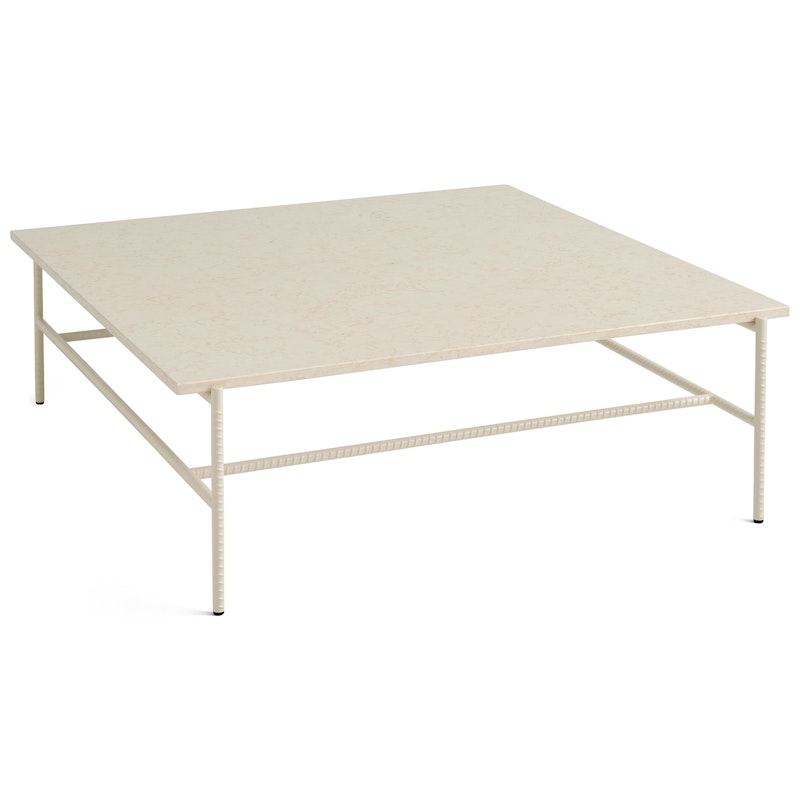 Rebar Coffee Table 100x104 cm, Alabaster