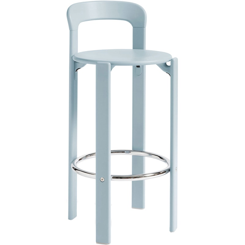 Rey Bar Stool, Slate Blue