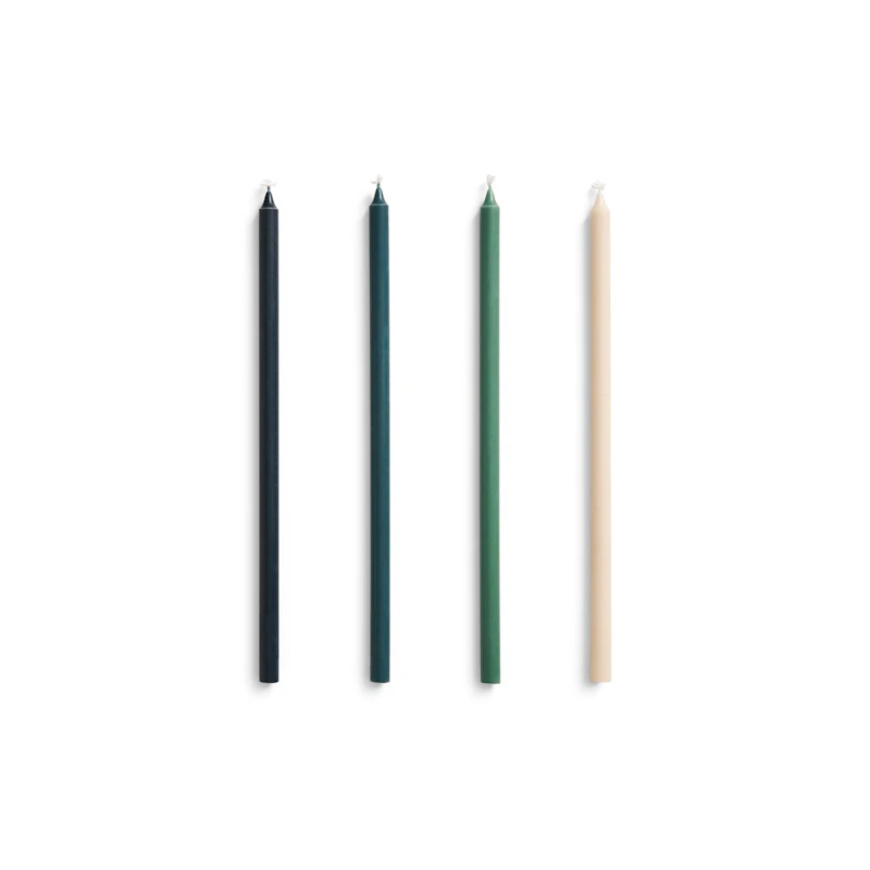 Slim Candle 4-pack, Green