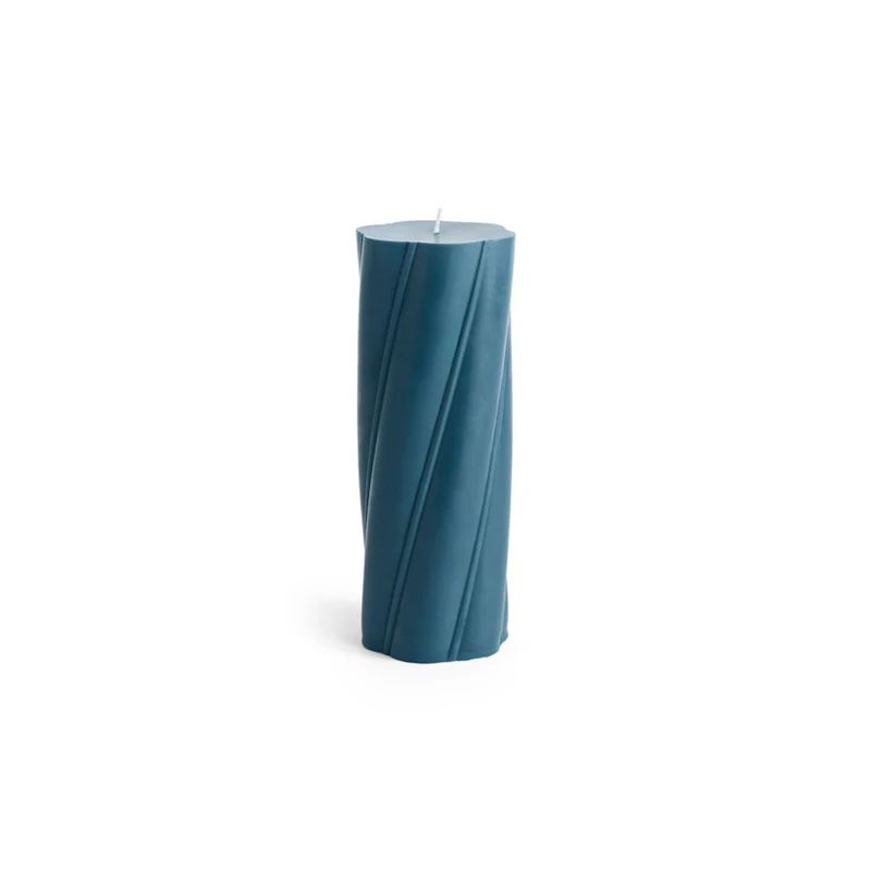 Soft Serve Candle Large, Dark Teal