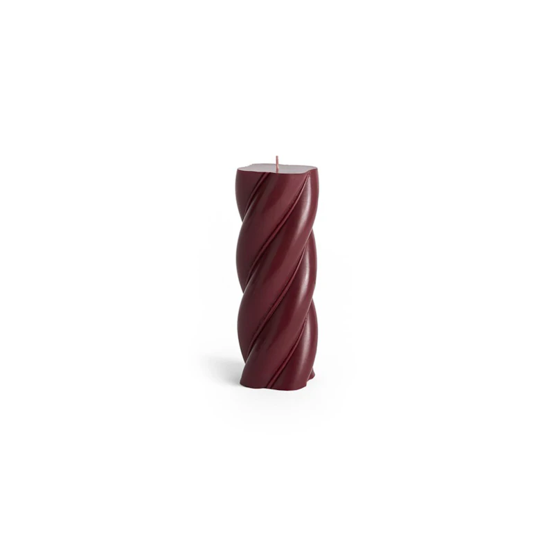 Soft Serve Candle Medium, Bordeaux