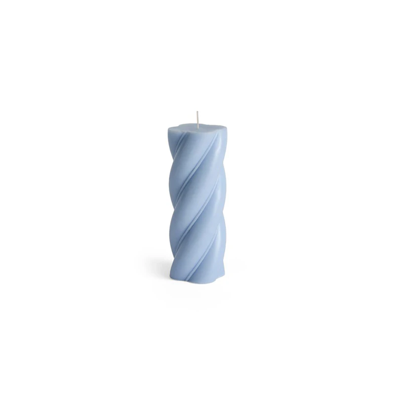 Soft Serve Candle Medium, Light Blue