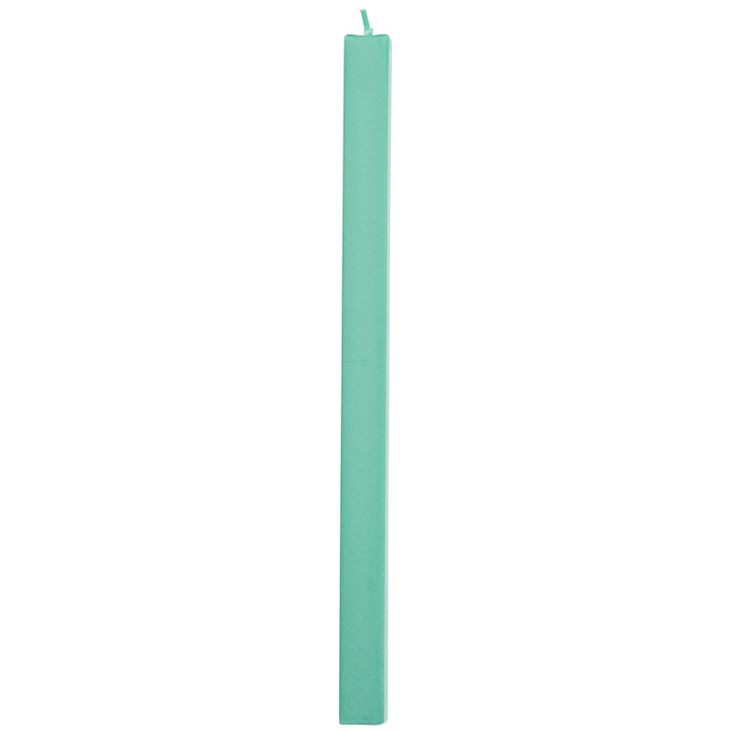 Square Candle, Emerald Green