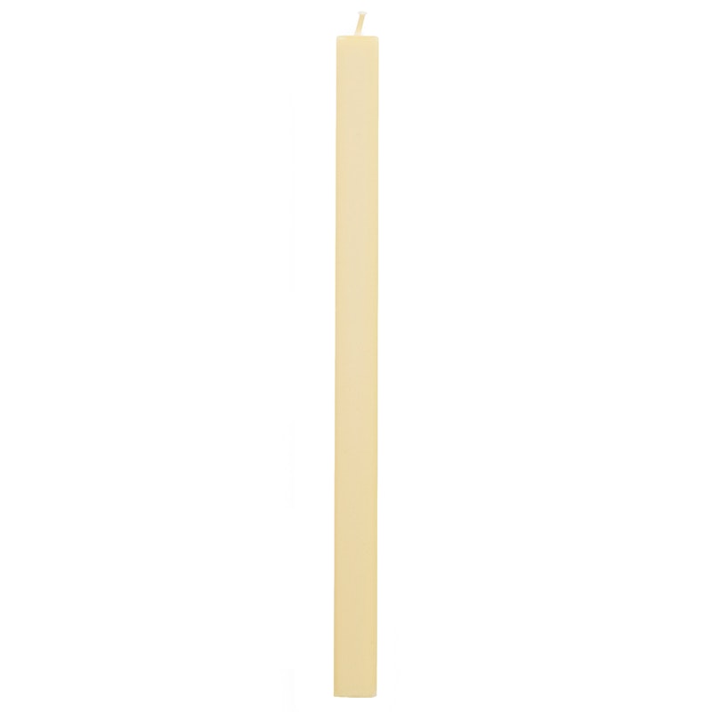 Square Candle, Lime Beige