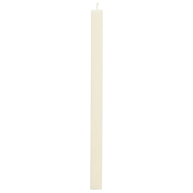 Square Candle, Off-white