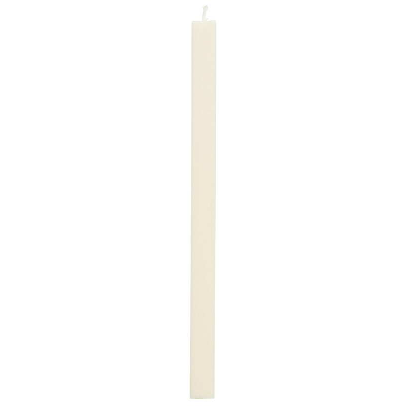 Square Candle, Off-white