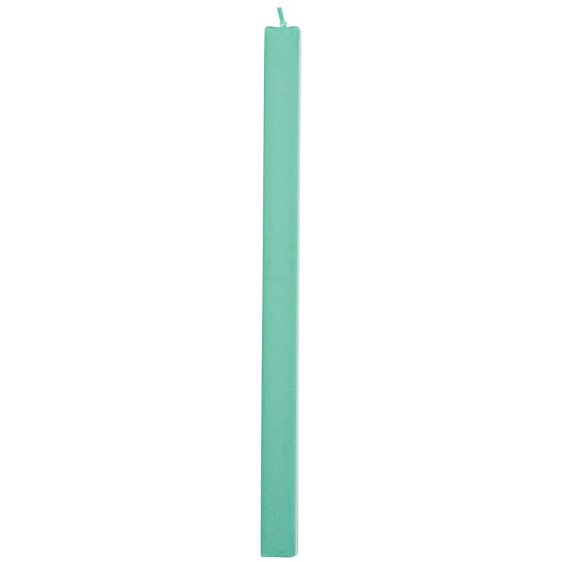 Square Candle, Emerald Green