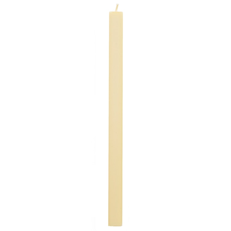 Square Candle, Lime Beige