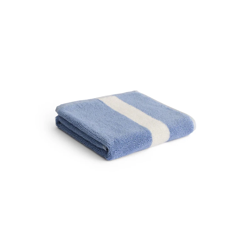 Stripe Towel 40x60 cm, Dusty Blue