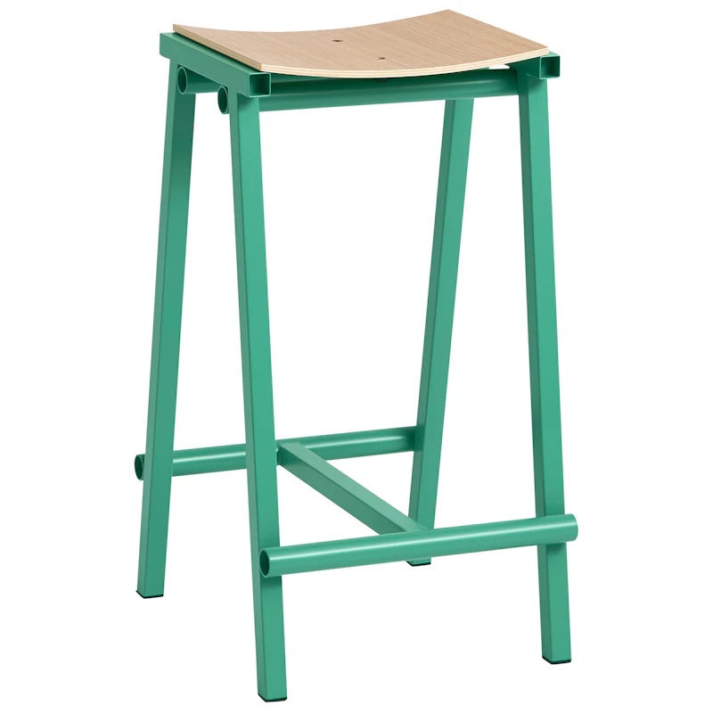 Taburete 8 Bar Stool 65 cm, Soft Jade