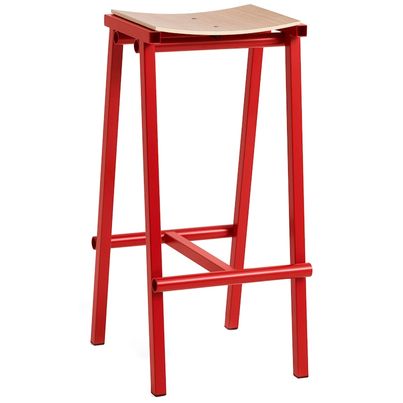 Taburete 8 Bar Stool 75 cm, Signal Red