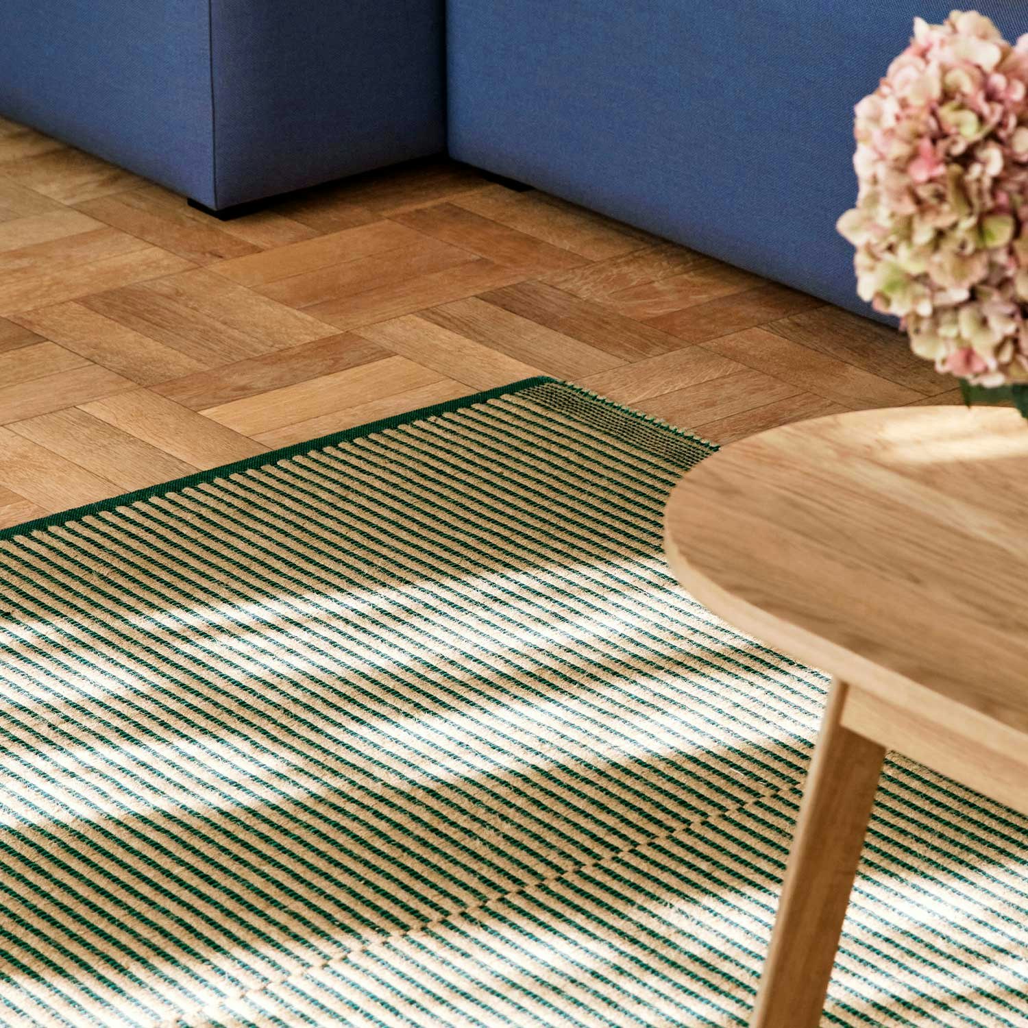 その他 HAY Tapis Rug 80x200cm Tapis Rug 80x200 cm, Green / Black from HAY | RoyalDesign.co.uk