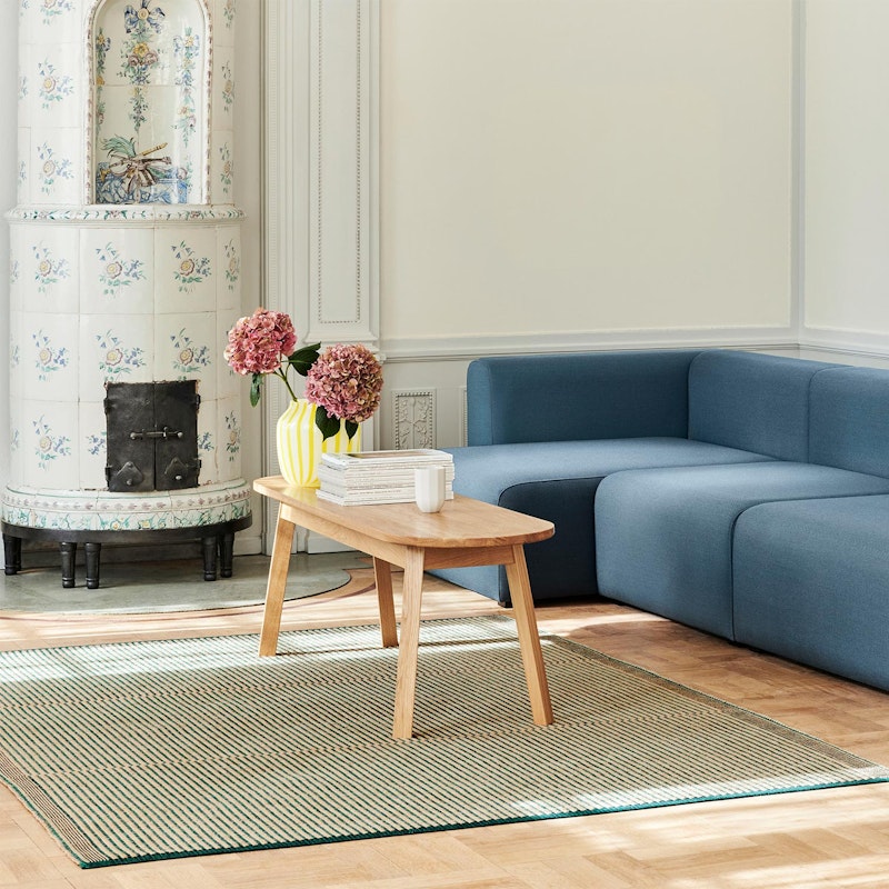 Tapis Rug 80x200 cm, Green / Black from HAY | RoyalDesign.co.uk