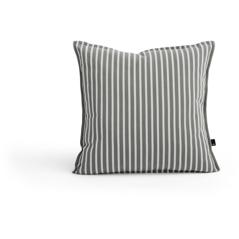Terrazza Cushion 50x50 cm, Grey bold stripe
