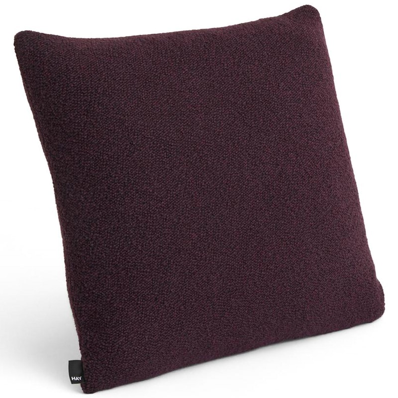 Texture Cushion 50x50 cm, Burgundy