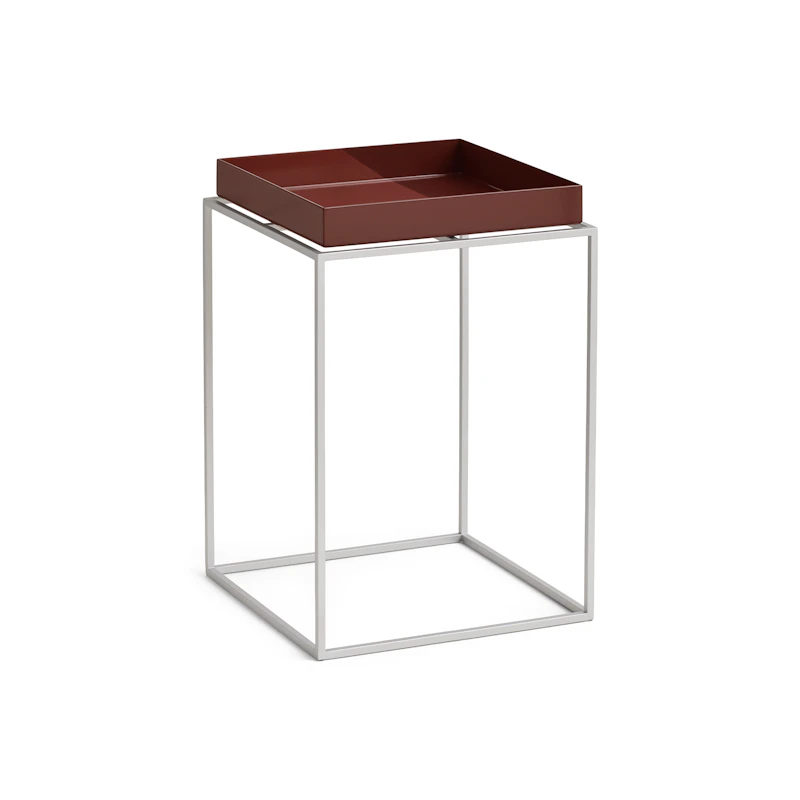 Tray Table 30x30 cm, Chocolate
