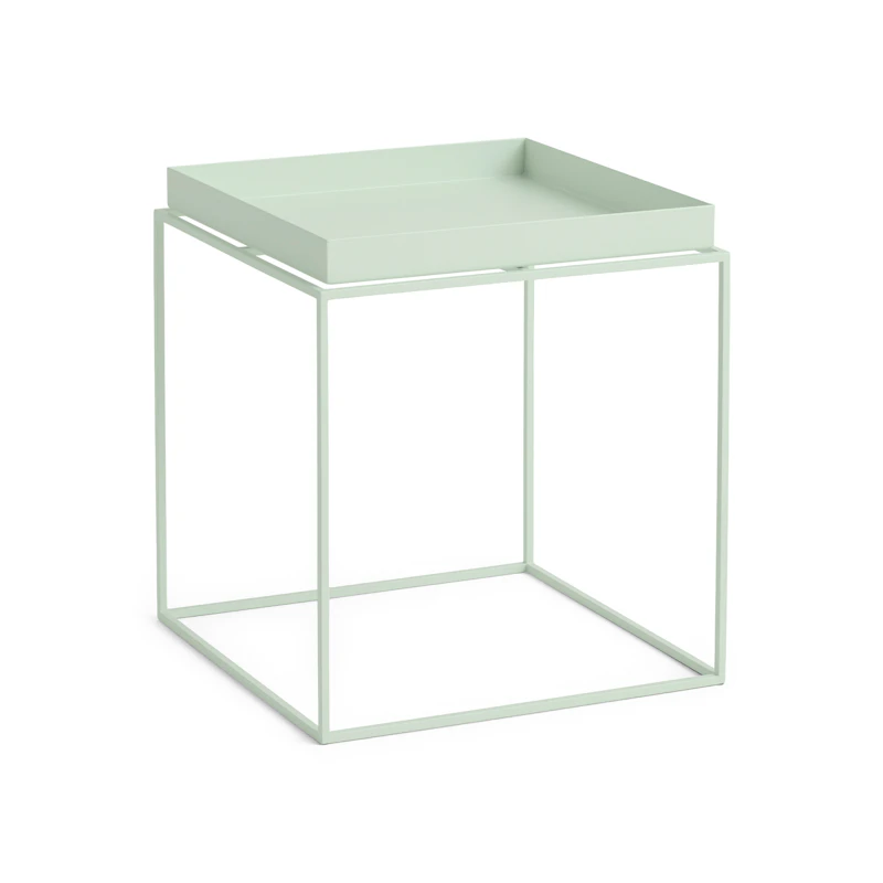 Tray Table 40x40 cm, Soft Mint