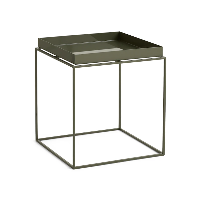 Tray Table 40x40 cm, Olive