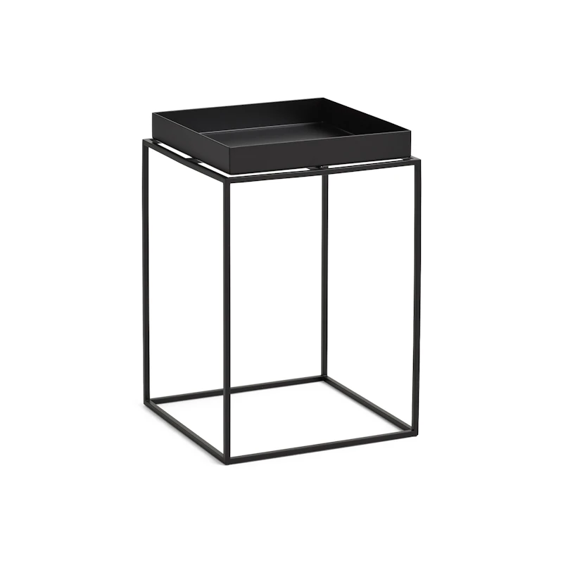 Tray Table 40x40 cm, Black
