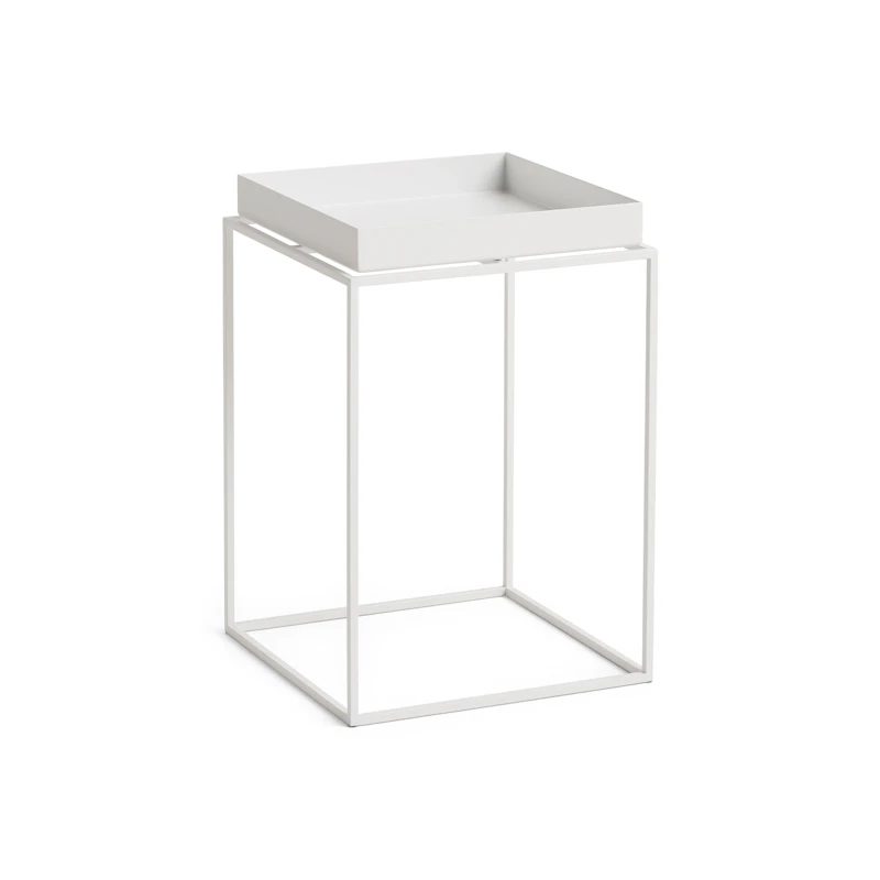 Tray Table 40x40 cm, White