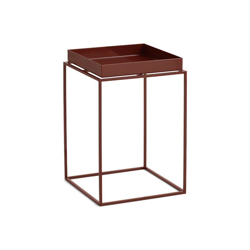 Tray Table 40x40 cm, Chocolate