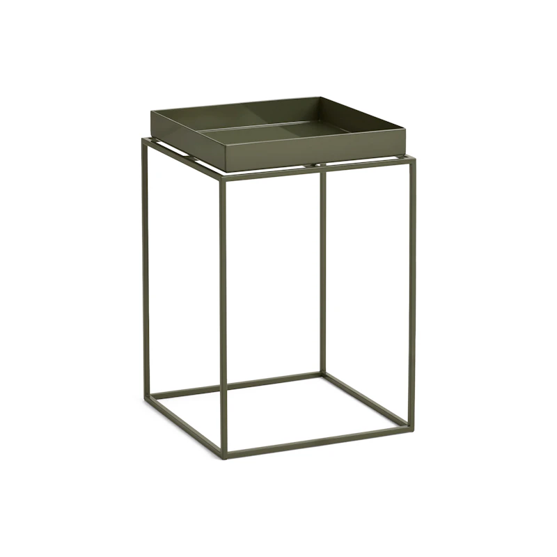 Tray Table 40x40 cm, Olive
