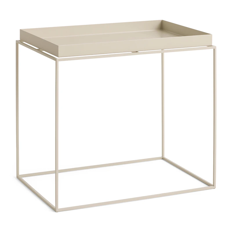 Tray Table 40x60 cm, Warm Beige