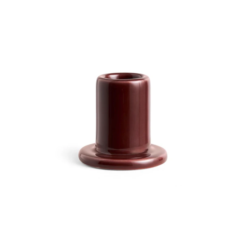 Tube Candle Holder, Berry Pink