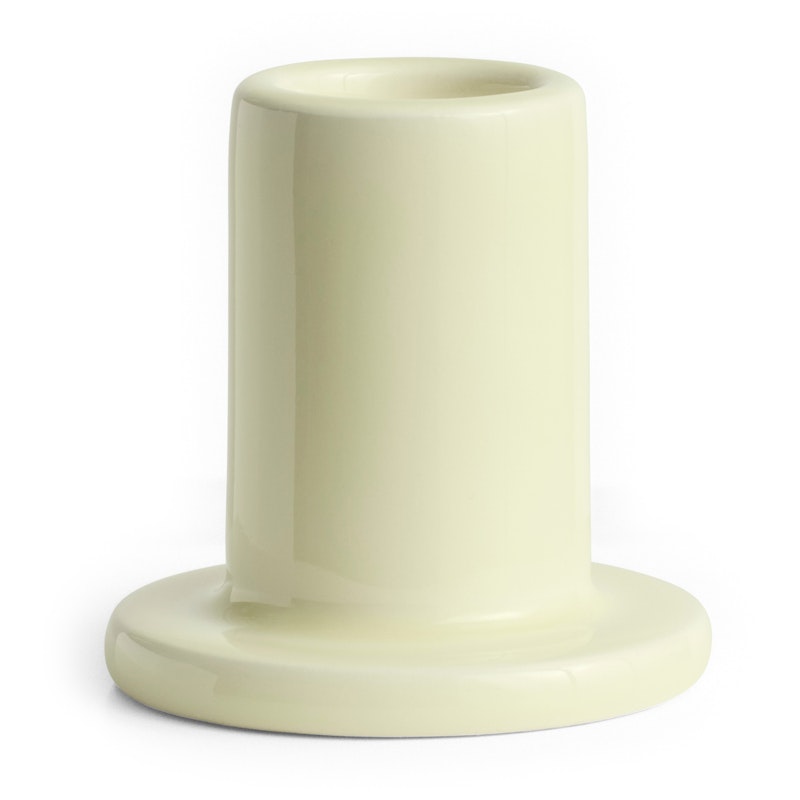 Tube Candlestick S, Lime White