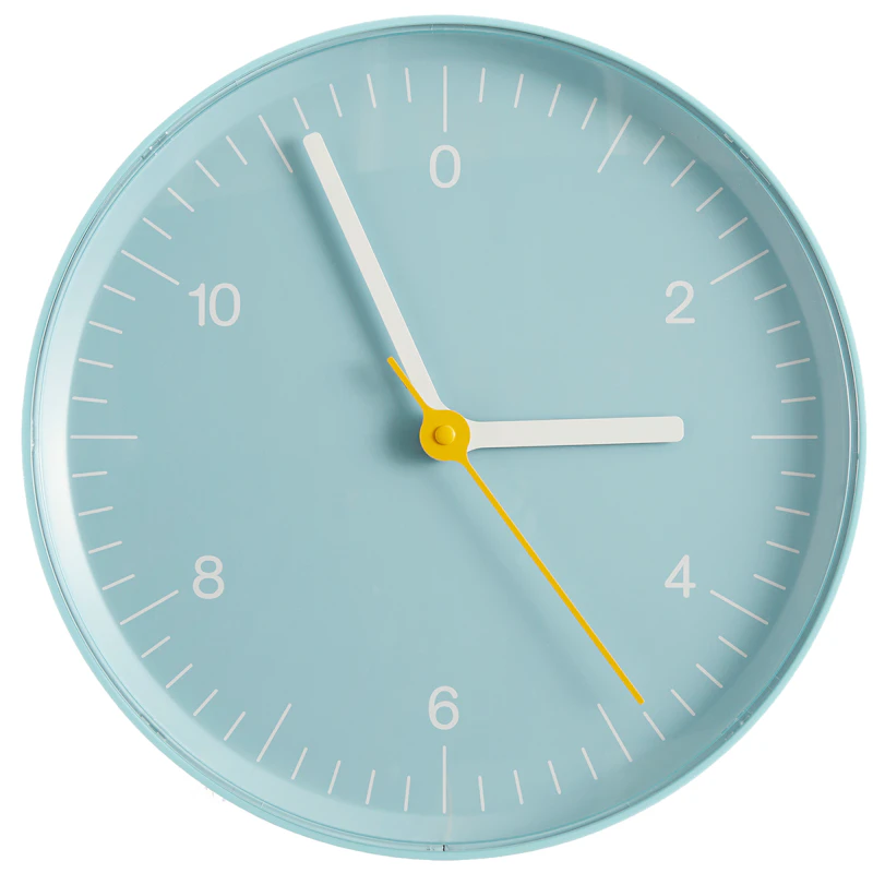 Wall Clock Ø26,5 cm, Blue