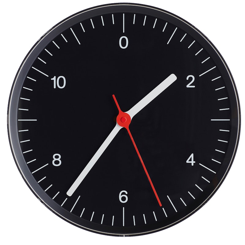 Wall Clock Ø26,5 cm, Black