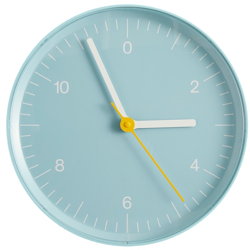 Wall Clock Ø26,5 cm, Blue