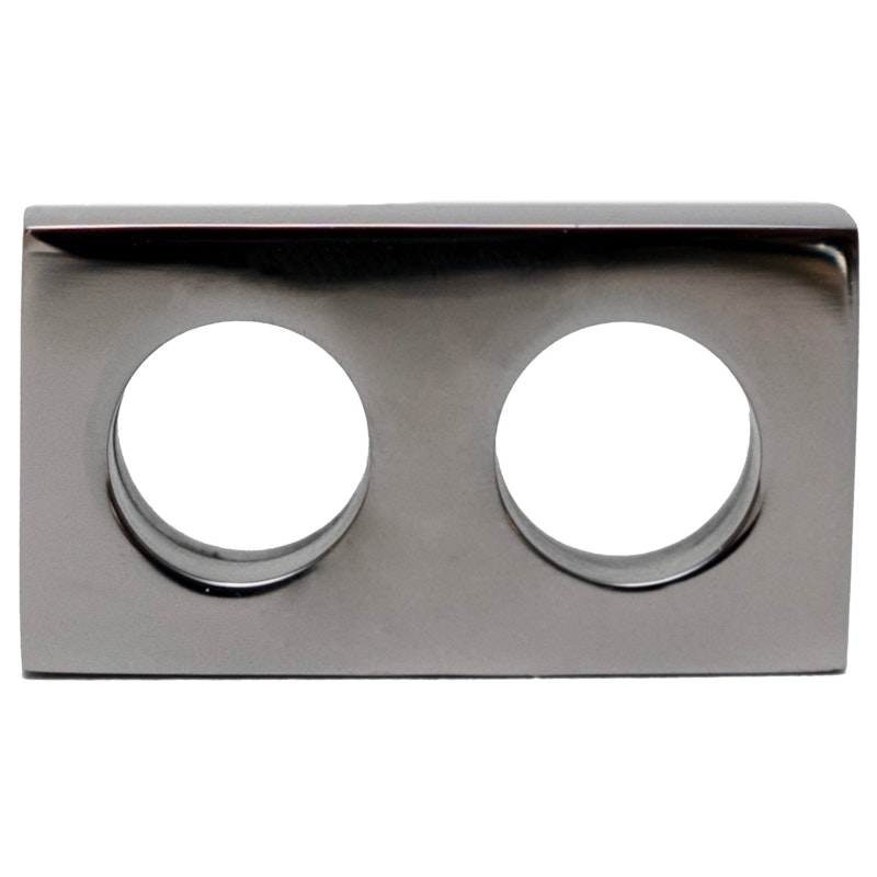 Bobbe Knob 2.4 x 4.3 cm, Titanium