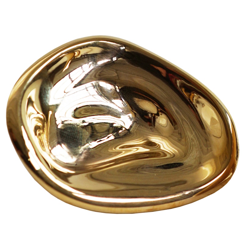 Ripple Knob Wall Hook 8 cm, Gold