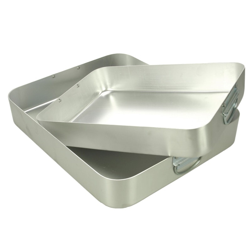 Oven Dish Anodised Aluminium 38x32.5 cm