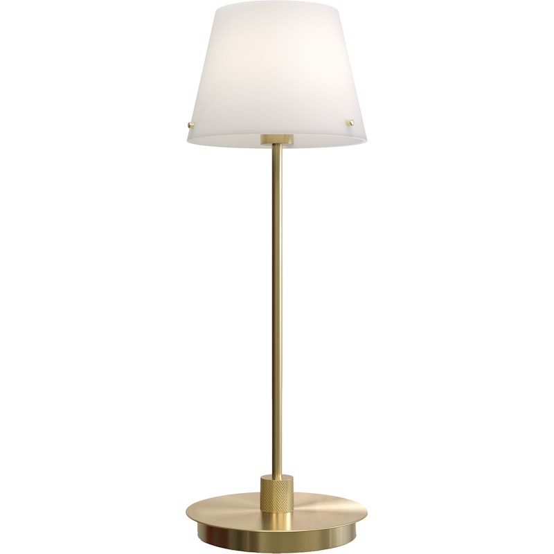 Gil Il Grande Table Lamp, Satin Brass