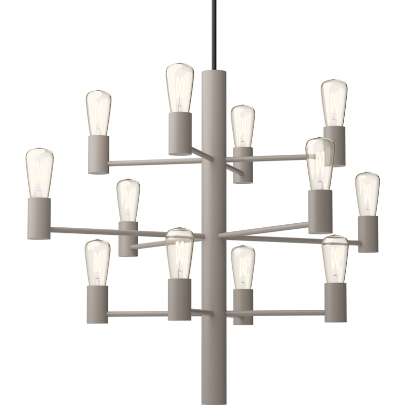 Manola 12 Chandelier Dimmable LED, Beige