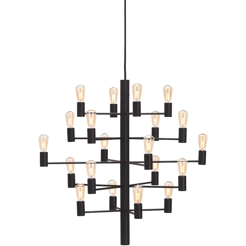 Manola 20 Chandelier Dimmable LED, Black