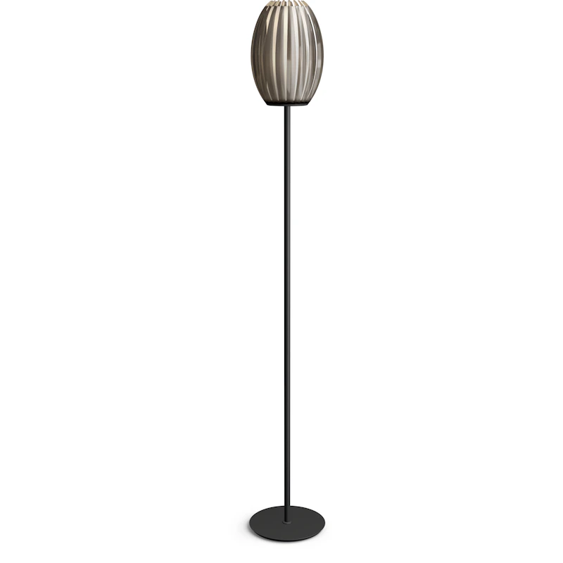 Tentacle Floor Lamp, Black / Smoke