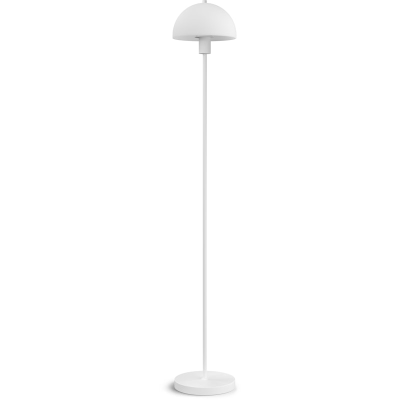 Vienda Floor Lamp, White / Opal