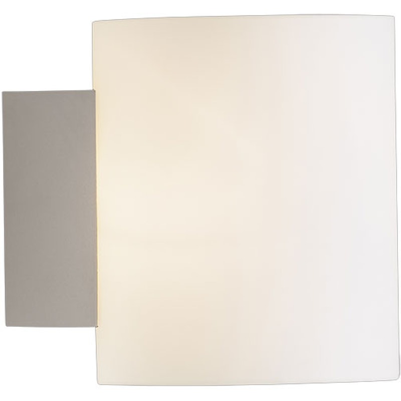Evoke Wall Lamp 120 mm, White / Opal Glass