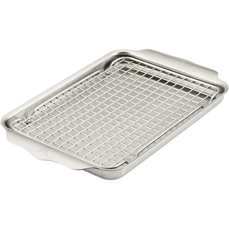 OvenBond Baking Tray With Grid, 39 cm
