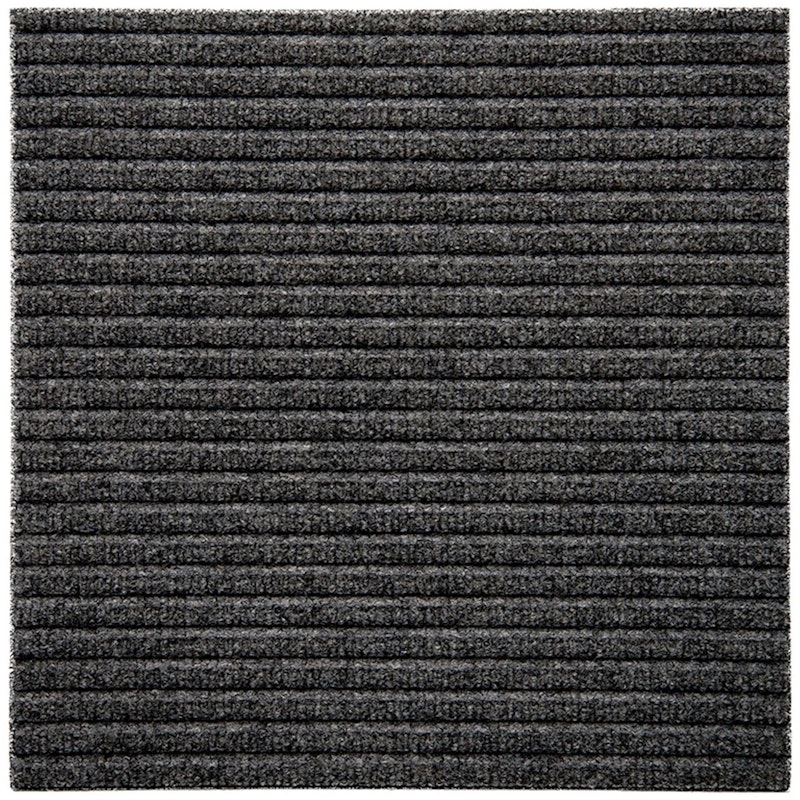 Zen Doormat 45x45 cm Straight, Grey