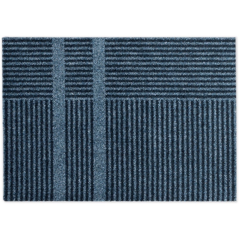 Løype Door Mat 60x85 cm, Stormy Blue